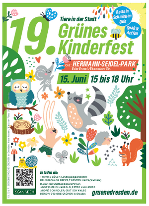Grünes Kinderfest in Dresden